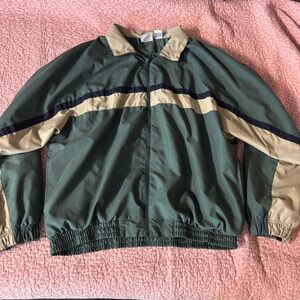 Champion Green and Tan jacket